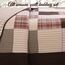 Cozy Line Home Fashions Brody Steppbettwäsche-Set, Schokoladenbraun, kariert, gestreift, echtes Patchwork, wendbar, Tagesdecken-Set für Herren (braunes Gitter, King - 3-teilig)
