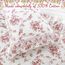 Cozy Line Home Fashions Bettwäsche-Set aus 100 % Baumwolle, wendbar, mit Blumenmuster, Vintage-Stil, Rose, Queen-Size-Bett, 3-teilig