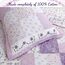 Cozy Line Home Fashions Love of Lilac Bettwäsche-Set, 3-teilig, für Queen-Size-Betten