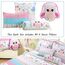 Cozy Line Home Fashions Happy Owl Twin – 6-teiliges rosa Wende-Bettwäsche-Set, Decke, Tagesdecken für Mädchen (1 Steppdecke + 1 Kissenbezug + 4 dekorative Kissen)