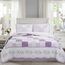 Cozy Line Home Fashions Love of Lilac Bettwäsche-Set, 3-teilig, für Queen-Size-Betten
