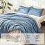 Litanika Übergroßes Bettwäsche-Set für King-Size-Bett, 3-teilig, leicht, einfarbig, flauschiges Bettwäsche-Set für alle Jahreszeiten, 308 x 305 cm Bettdecke und 2 Kissenbezüge)