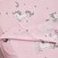 Uozzi Bedding Bed in a Bag 7-teiliges Queen-Size-Bettwäsche-Set mit Einhorn-Motiv, rosa mit Regenbogen-Stern – weiche Mikrofaser, Wendebettwäsche-Set (1 Steppdecke, 1 Spannbetttuch, 2 Kissenbezüge)