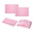 Homiest 4-teiliges Satin-Bettwäsche-Set, luxuriöses, seidiges Satin-Bettwäsche-Set mit tiefer Tasche, 1 Spannbetttuch + 1 Bettlaken + 2 Kissenbezüge (King-Size, Rosa)