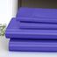 Homiest 4-teiliges Satin-Bettwäsche-Set, luxuriöses, seidiges Satin-Bettwäsche-Set mit tiefer Tasche, 1 Spannbetttuch + 1 Bettlaken + 2 Kissenbezüge (King-Size, Periwinkle Blue)