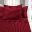 Eleganten Komfort Best, Weichsten, coziest 6 Tabelle Sets. – 1500 Fadenzahl Ägyptische Qualität Luxuriöse knitterfrei 6 Damast Streifen Bed Sheet Set, Queen Burgund