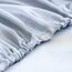 Homiest 4-teiliges extra tiefes Satin-Bettwäsche-Set, Queen-Size-Bettlaken, 45.7,61 cm tiefe Taschen-Bettlaken, luxuriöses Spannbetttuch-Set, passend für ultratiefe Matratzen
