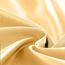 Homiest 4-teiliges Satin-Bettwäsche-Set, luxuriöses, seidiges Satin-Bettwäsche-Set mit tiefer Tasche, 1 Spannbetttuch + 1 Bettlaken + 2 Kissenbezüge (King-Size, Gold)