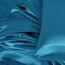 Homiest 4-teiliges Satin-Bettwäsche-Set, luxuriöses, seidiges Satin-Bettwäsche-Set mit tiefer Tasche, 1 Spannbetttuch + 1 Bettlaken + 2 Kissenbezüge (Queen-Size, Seeblau)