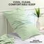 Utopia Bedding King-Kissenbezüge – 2er-Pack – Hotelverschluss – weicher, gebürsteter Mikrofaserstoff – schrumpf- und farbecht, Kissenbezüge 20 X 40 Inches (King, Salbei)