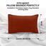 Utopia Bedding Queen-Kissenbezüge – 2er-Pack – Hotelverschluss – weicher, gebürsteter Mikrofaserstoff – schrumpf- und farbecht, Kissenbezüge 20 X 30 Inches (Queen, Orange)