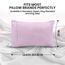 Utopia Bedding Queen-Kissenbezüge – 2er-Pack – Hotelverschluss – weicher, gebürsteter Mikrofaserstoff – schrumpf- und farbecht, Kissenbezüge 20 X 30 Inches (Queen, Lavendel)