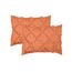 Elegant Comfort Luxuriöses, weichstes und gemütlichstes 8-teiliges Bettdecken-Set – seidig weiches Komplett-Set mit doppelseitigen Aufbewahrungstaschen, Twin/Twin XL, Korallenrot