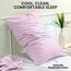 Utopia Bedding Queen-Kissenbezüge – 2er-Pack – Hotelverschluss – weicher, gebürsteter Mikrofaserstoff – schrumpf- und farbecht, Kissenbezüge 20 X 30 Inches (Queen, Lavendel)