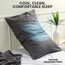 Utopia Bedding Standard-Kissenbezüge – 2er-Pack – Hotelverschluss – weicher, gebürsteter Mikrofaserstoff – schrumpf- und farbecht, Kissenbezüge 20 X 26 Inches (Standard, Grau)