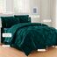 Elegant Comfort Luxuriöses, weichstes und gemütlichstes 8-teiliges Bettdecken-Set – seidig weiches Komplett-Set enthält Bettlaken-Set mit doppelseitigen Aufbewahrungstaschen, King/California King,