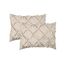 Elegant Comfort Luxuriöses Biesen-Design mit Doppelnadelnähten verhindert, DASS Sich die Füllung verschiebt und zusammenfaltet. Mikrofaser, Leinen, Doppelbett/Queen-Size-Bett