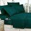 Elegant Comfort 8-teiliges Lodge Wende-Bettwäsche-Set, kariert, seidig weich, komplettes Set mit doppelseitigen Aufbewahrungstaschen, Doppelbettgröße, Smaragdgrün