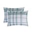 Elegant Comfort Luxuriöses Biesen-Design mit Doppelnadelnähten verhindert, DASS Sich die Füllung verschiebt und zusammenfaltet, Mikrofaser, Karierter Salbei, Full/Queen