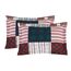 Elegant Comfort 8-teiliges Wende-Bettwäsche-Set mit Kabinenaufnäher – seidig weiches Komplett-Set beinhaltet Bettlaken-Set mit doppelseitigen Aufbewahrungstaschen, Full/Queen, Burgunderrot