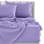 LUX Décor Twin XL Bettlaken-Set, 3-teilig, ultraweiches Mikrofaser-Bettlaken mit Bettlaken, 40,6 cm tiefem Spannbetttuch und Kissenbezug, kühlend und atmungsaktiv, Hotel-Luxus, Oeko-TEX – Lavendel