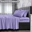 LUX Décor Cal King-Bettwäsche-Set – 4-teiliges ultraweiches Mikrofaser-Bettlaken mit Bettlaken, 40,6 cm tiefem Spannbetttuch und Kissenbezügen, kühlend und atmungsaktiv, Hotel-Luxus, Oeko-TEX
