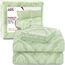 LUX Décor Paisley Twin XL Bettlaken-Set, 4-teilig, weiche Mikrofaser, knitterfrei, luxuriös Bedruckte Bettlaken mit Bettlaken, Spannbetttuch mit tiefen Taschen und 2 Kissenbezügen, Salbeigrün