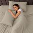 LUX Décor Cal Bettwäsche-Set für King-Size-Betten – 4-teiliges ultraweiches Mikrofaser-Bettlaken mit Bettlaken, 40,6 cm tiefem Spannbetttuch und Kissenbezügen, kühlend und atmungsaktiv, Hotel-Luxus