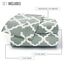 LUX Décor Quatrefoil Bettwäsche-Set für Doppelbett, 3-teiliges ultraweiches Mikrofaser-Bettlaken mit Bettlaken, 40,6 cm tiefem Spannbetttuch und Kissenbezügen, atmungsaktiv, Schlafzimmer-Dekor