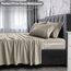 LUX Décor Cal Bettwäsche-Set für King-Size-Betten – 4-teiliges ultraweiches Mikrofaser-Bettlaken mit Bettlaken, 40,6 cm tiefem Spannbetttuch und Kissenbezügen, kühlend und atmungsaktiv, Hotel-Luxus