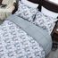 Basic Beyond Bettwäsche-Set für King-Size-Bett, leichte Daunen-Alternative, bedruckt, Geometrisches Muster