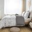 HoneiLife Queen-Bettbezug-Set – 100 % Baumwolle, Bettbezug mit Blumenmuster, weicher und atmungsaktiver Bettbezug mit Reißverschluss und Eckbändern, 3-teiliges Wildblumen-Bettbezug-Sets-Kräuter