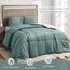 Basic Beyond Bettwäsche-Set für King-Size-Betten – dickes Sherpa-Fleece-Sherpa für den Winter, weiche und flauschige Bettwäsche, Grün, 264,2 x 223,5 cm