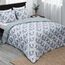 Basic Beyond Bettwäsche-Set für King-Size-Bett, leichte Daunen-Alternative, bedruckt, Geometrisches Muster