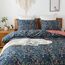 HoneiLife Queen-Bettbezug-Set – 100% Baumwolle, Bettbezug, Blumenmuster, weicher und atmungsaktiver Bettbezug mit Reißverschluss und Eckbändern, 3-teiliges Wildblumen-Bettbezug-Set – Blumen-Meer