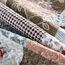 HoneiLife Bettwäsche-Set für Queen-Size-Betten, 3-teilig, Mikrofaser, wendbar, Tagesdecke, Patchwork-Decken, Blumen-Bettwäsche-Set für alle Jahreszeiten, Steppdecken, Rose, Queen-Size/volle Größe