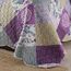 HoneiLife Steppdecken-Set in Queen-Size, 3-teilig, Mikrofaser, wendbar, Patchwork-Bezüge, Blumen-Bettwäsche-Set, Ganzjahresdecke, Late Spring, Queen/Full-Size