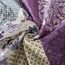 HoneiLife Steppdecken-Set in Queen-Size, 3-teilig, Mikrofaser, wendbar, Patchwork-Bezüge, Blumen-Bettwäsche-Set, Ganzjahresdecke, Late Spring, Queen/Full-Size