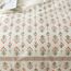 HoneiLife King-Bettwäsche-Set, 100 % Baumwolle, Bettbezug mit Blumenmuster, weich und atmungsaktiv, Bettbezug mit Reißverschluss und Eckbändern, 3-teiliges Wildblumen-Bettwäsche-Set, Süßgras