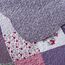 HoneiLife Steppdecken-Sets in Queen-Size, 3-teiliges Mikrofaser-Bettwäsche-Set, leichte Steppdecken, wendbar, Retro-Bettbezug, mit Blumenmotiv, Bettwäsche-Set für alle Jahreszeiten, Violett