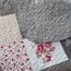 HoneiLife Bettwäsche-Set für King-Size-Betten – 3-teiliges Mikrofaser-Bettwäsche-Set, leichte Tagesdecken, wendbare Decken, Retro-Bettbezug, Steppdecke, für alle Jahreszeiten, Grau