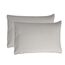 Sfoothome Bettlaken-Set mit 4 Klammern, Tiefe Taschen, 2 extra Kissenbezüge, knitterfrei, fleckenabweisend, 6-teilig Full Light Gray-4 Pieces