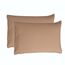 Sfoothome Bettwäsche-Set für Queen-Size-Betten, Mokka-Hotel, 4-teilig, extra tiefe Taschen, 1800er-Serie, Bettwäsche-Set, knitter- und lichtbeständig, Bettlaken und Kissenbezug (Queensize, Mokka)
