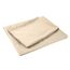 Sfoothome Hellbeige Queen-Bettwäsche-Set – Hotel-Luxus-Bettwäsche-Set, extra Tiefe Taschen, 1800er-Serie, Knitter- und lichtbeständig, Bettlaken und Kissenbezug (Queensize, Beige)