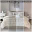 Intelligent Design Raina Bettwäsche-Set, King/Cal King, Elfenbein/Gold