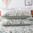 HoneiLife Duvet Dover King Size – 100% Baumwolle, Bettbezug, Blumenmuster, atmungsaktiver Bettbezug mit Reißverschluss und Eckbändern, 3-teiliges Wildblumen-Bettwäsche-Set, duftendes Gras