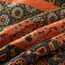 HoneiLife Steppdecken-Sets in King-Size, 3-teiliges Mikrofaser-Bettwäsche-Set, leichte Steppdecken, Wildblumen, Retro-Bettbezug, Steppdecke, Bettwäsche-Set für alle Jahreszeiten, Orange (Pumpkin)