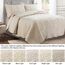 HoneiLife Bettwäsche-Set für King-Size-Betten, 3-teilig, Bestickt, Mikrofaser, wendbar, leicht, Paisleymuster, für alle Jahreszeiten, Beige