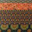 HoneiLife Steppdecken-Sets in King-Size, 3-teiliges Mikrofaser-Bettwäsche-Set, leichte Steppdecken, Wildblumen, Retro-Bettbezug, Steppdecke, Bettwäsche-Set für alle Jahreszeiten, Orange (Pumpkin)