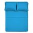 Best Season Luxucy Soft Microfaser Bedding Platinum Collection Bettlaken-Set mit tiefen Taschen, Knitter- und lichtbeständig, 4-teilig, Mikrofaser, Dunkles Türkis, Volle Größe